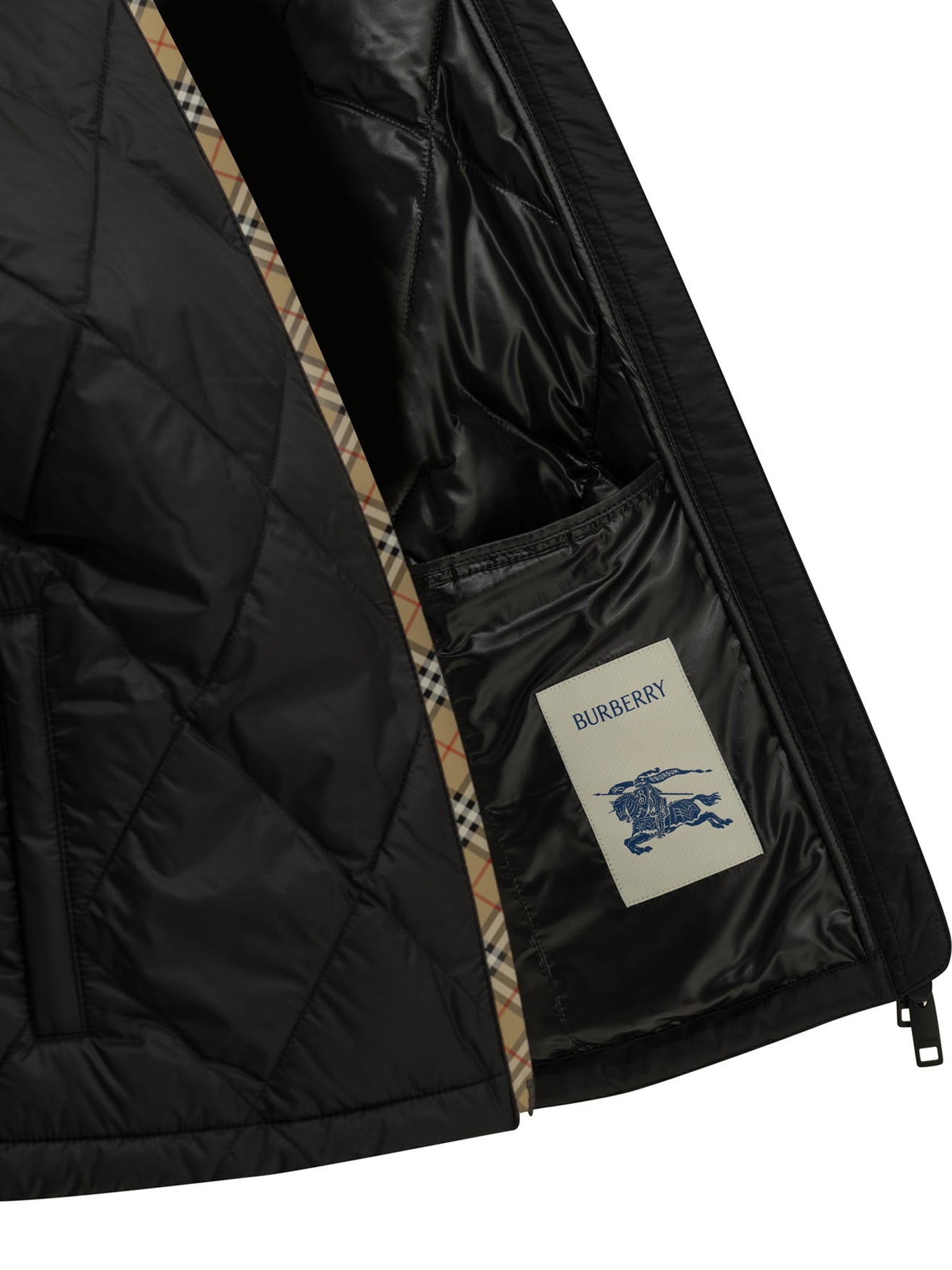 Burberry "Bramford" Quilted Jacket - Black
