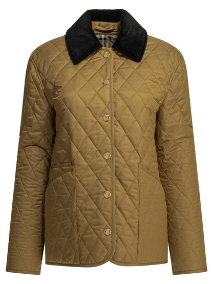 Burberry "Dranefeld" Quilted jacket - Brown