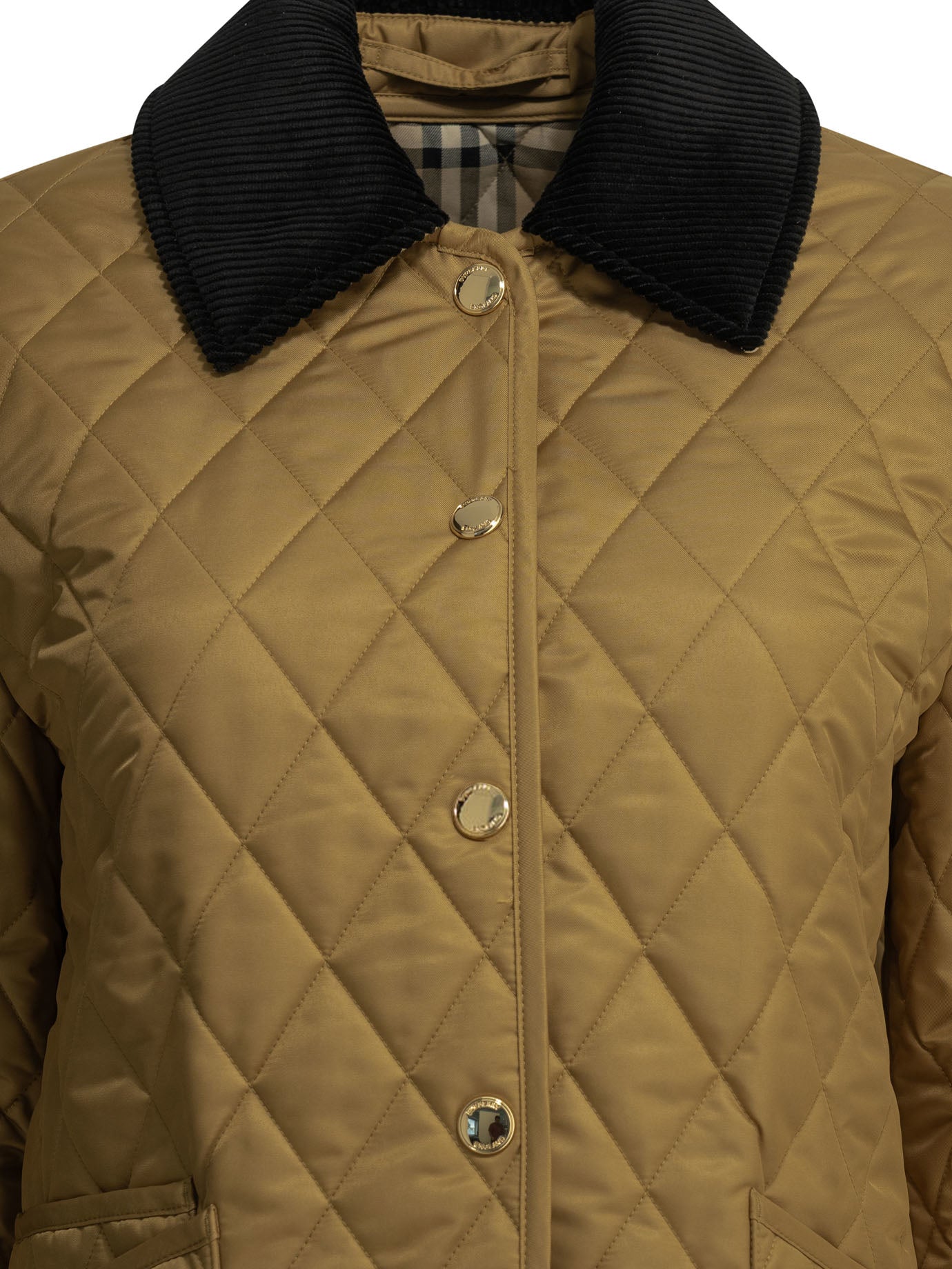 Burberry "Dranefeld" Quilted jacket - Brown