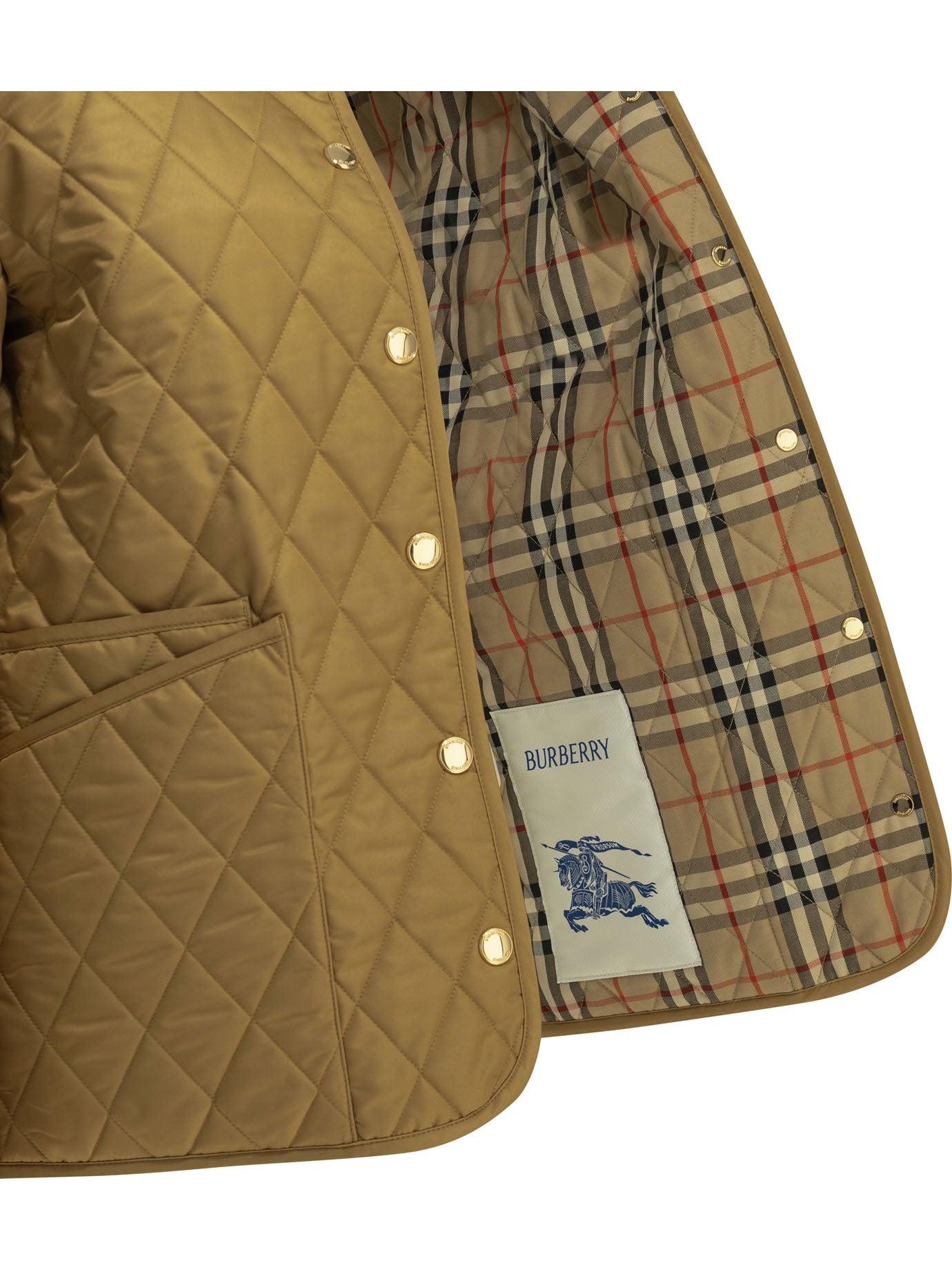 Burberry "Dranefeld" Quilted jacket - Brown