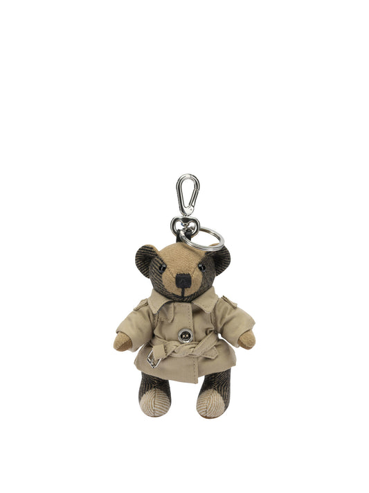 Burberry "Thomas Trench Bear" Charm - Beige