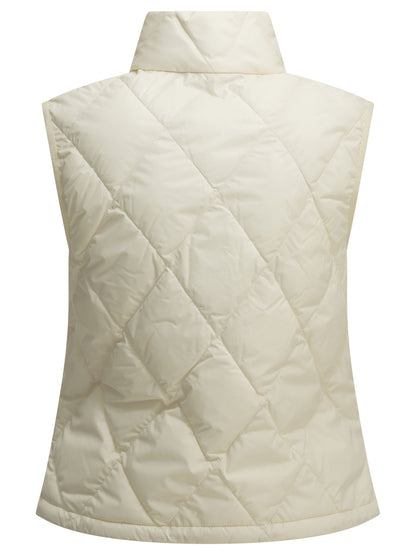 Burberry "Cheswick" Sleeveless Jacket - White