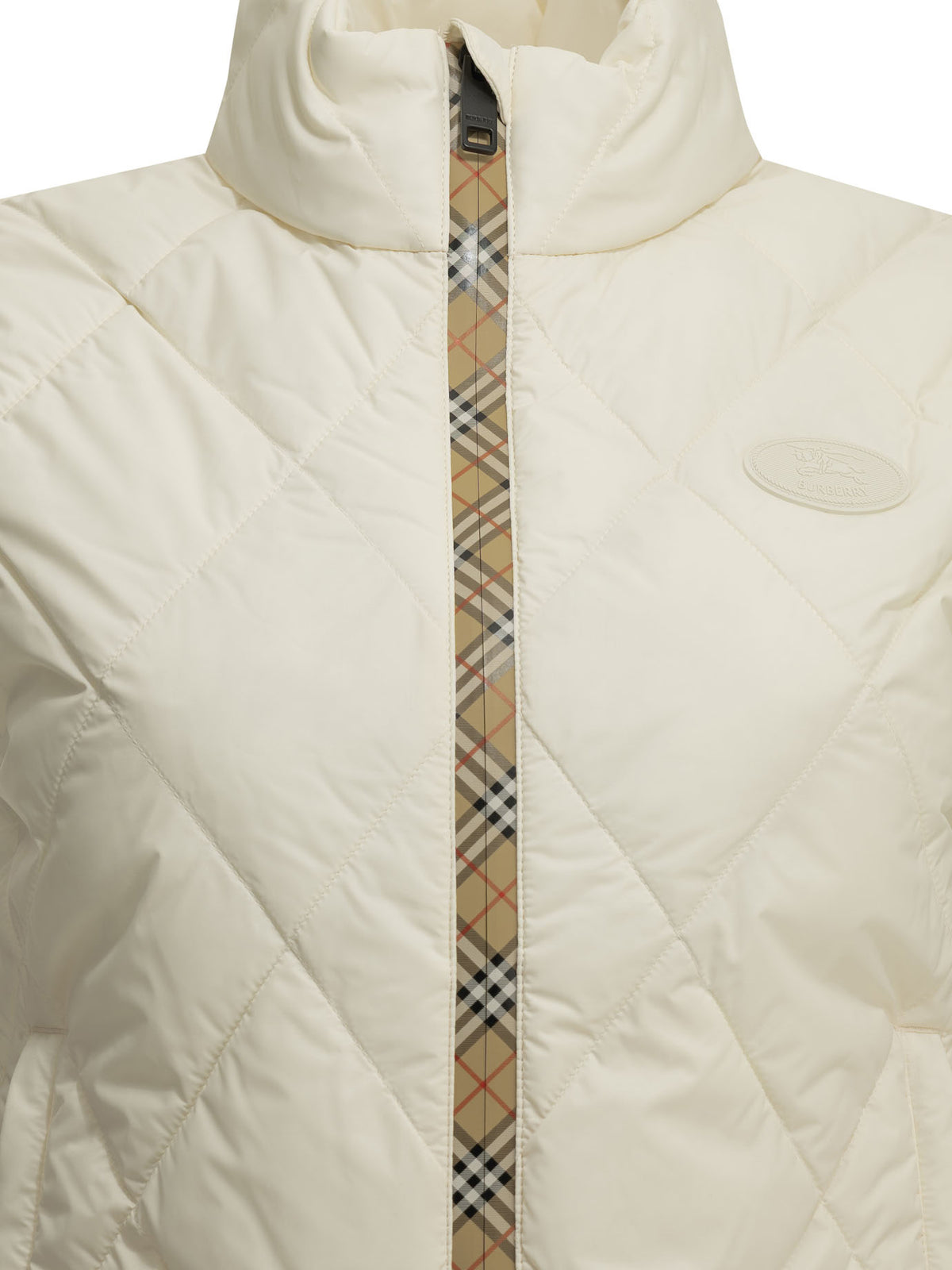 Burberry "Cheswick" Sleeveless Jacket - White