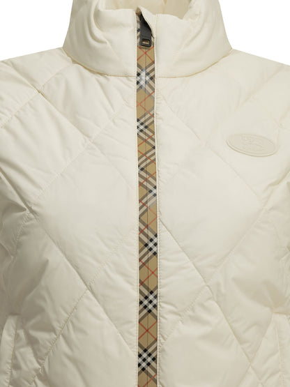 Burberry "Cheswick" Sleeveless Jacket - White