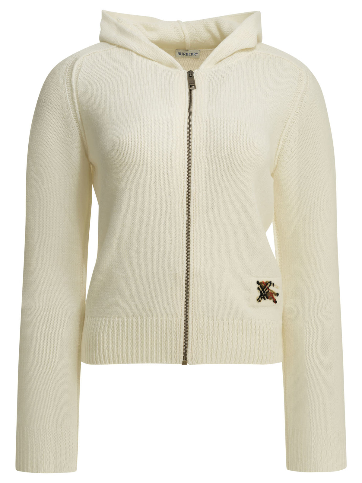 Burberry "Jillian" zipper sweater - Beige