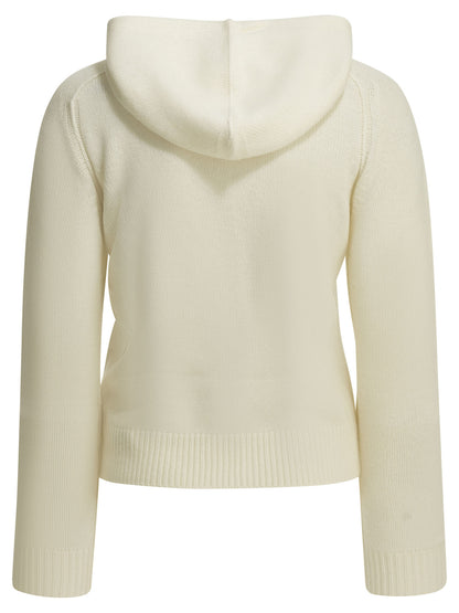 Burberry "Jillian" zipper sweater - Beige