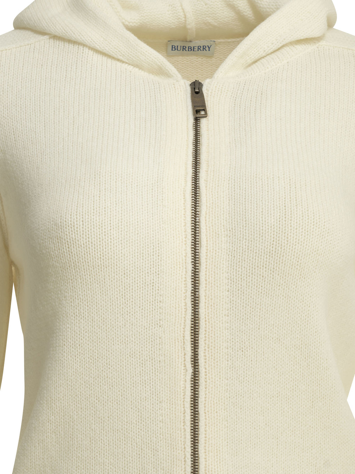 Burberry "Jillian" zipper sweater - Beige