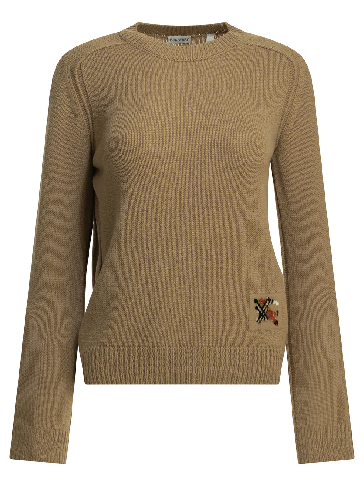 Burberry "Janelle" Round neck sweater - Brown