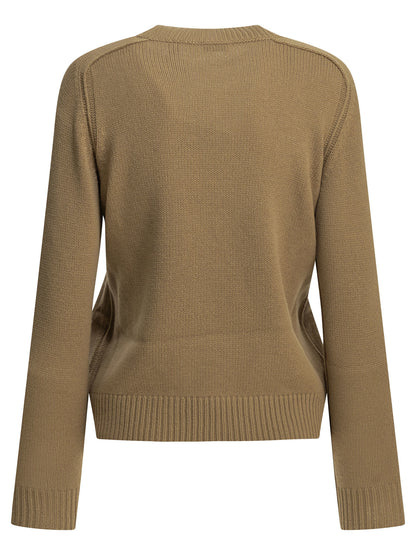 Burberry "Janelle" Round neck sweater - Brown