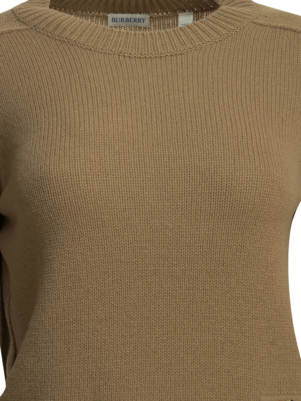 Burberry "Janelle" Round neck sweater - Brown