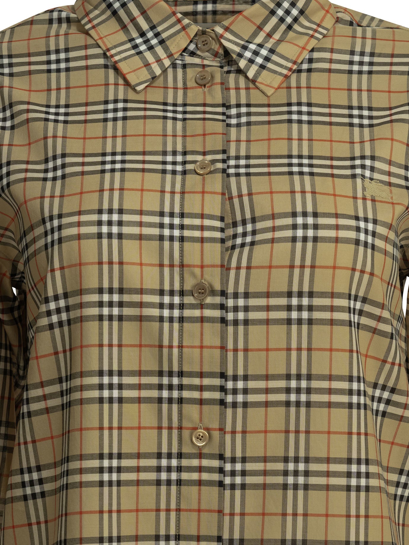 Burberry "Emma Check" Casual Shirt - Beige