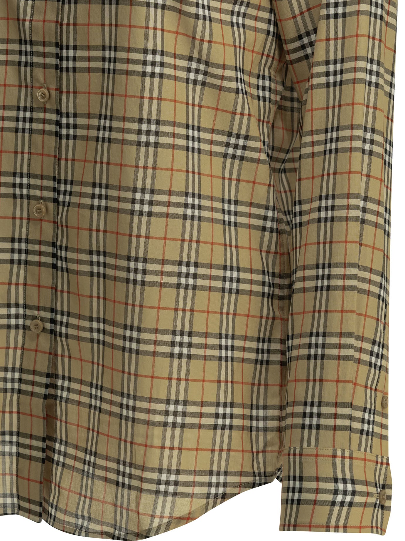 Burberry "Emma Check" Casual Shirt - Beige