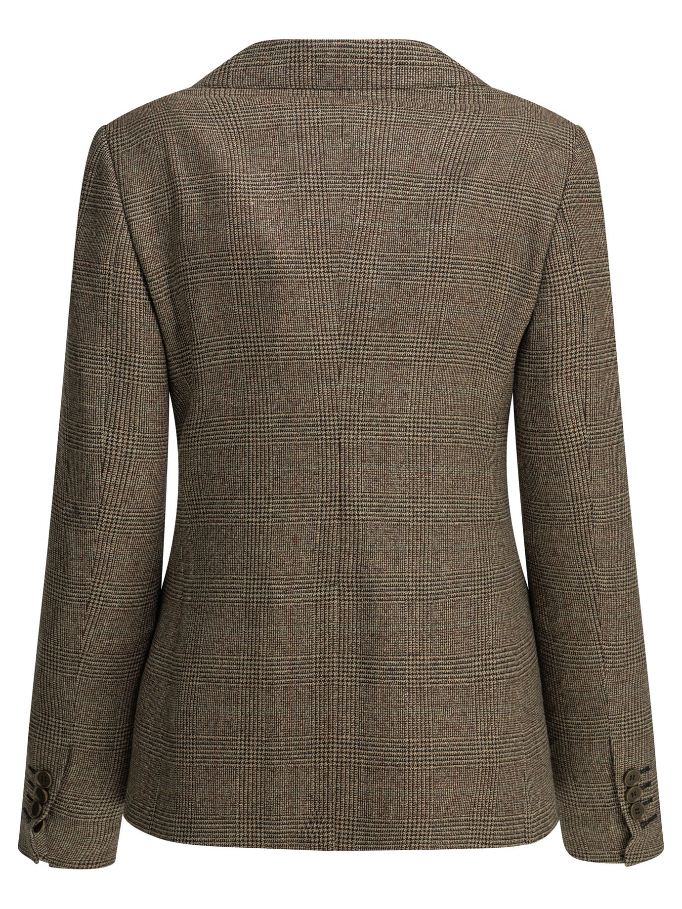 Burberry Wool-and-linen-blend blazer - Brown