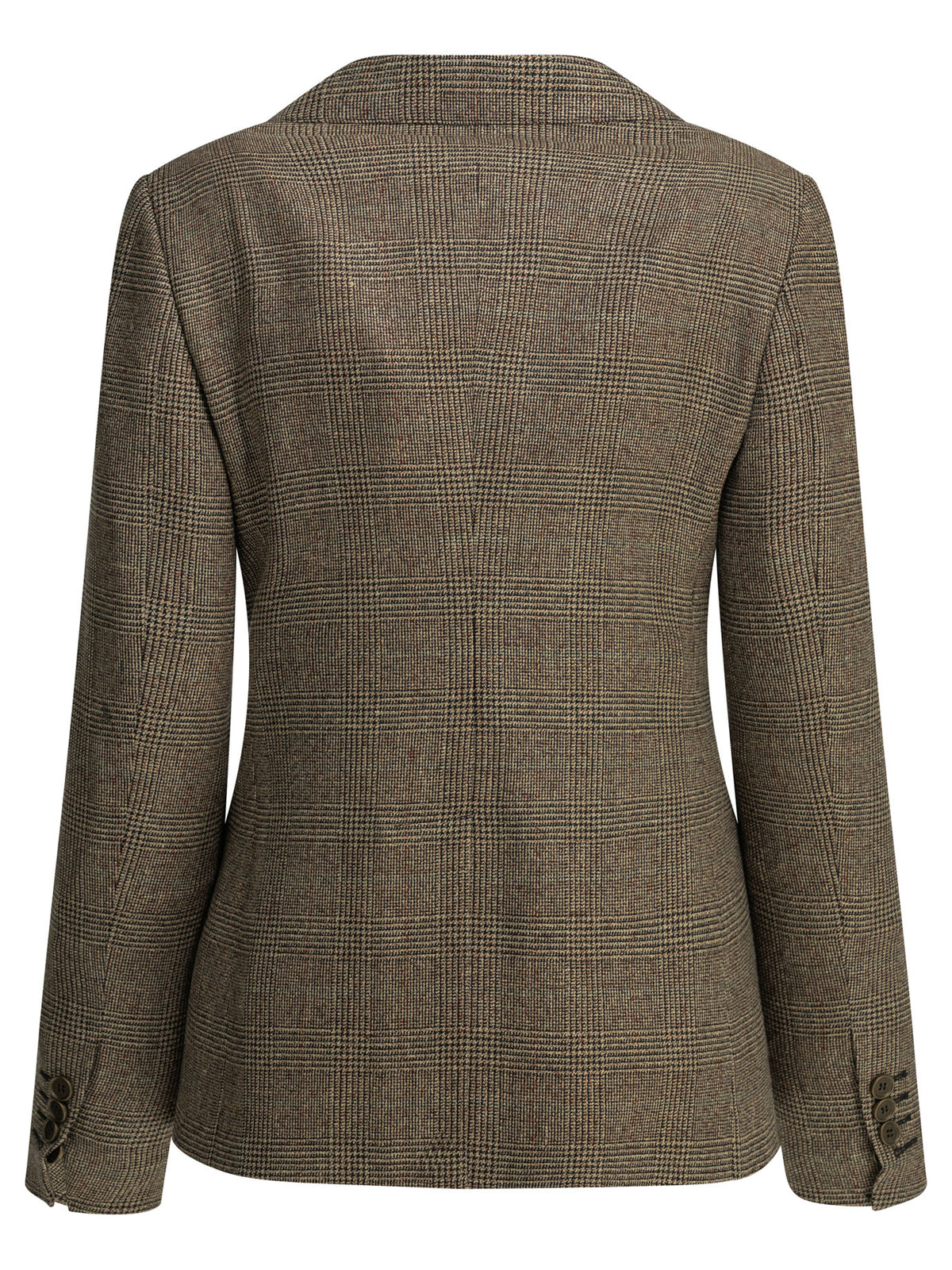Burberry Wool-and-linen-blend blazer - Brown