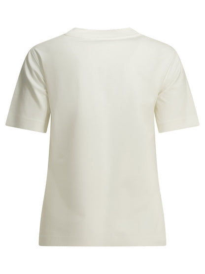 Burberry "Knight Check" Crew-Neck T-Shirt - White