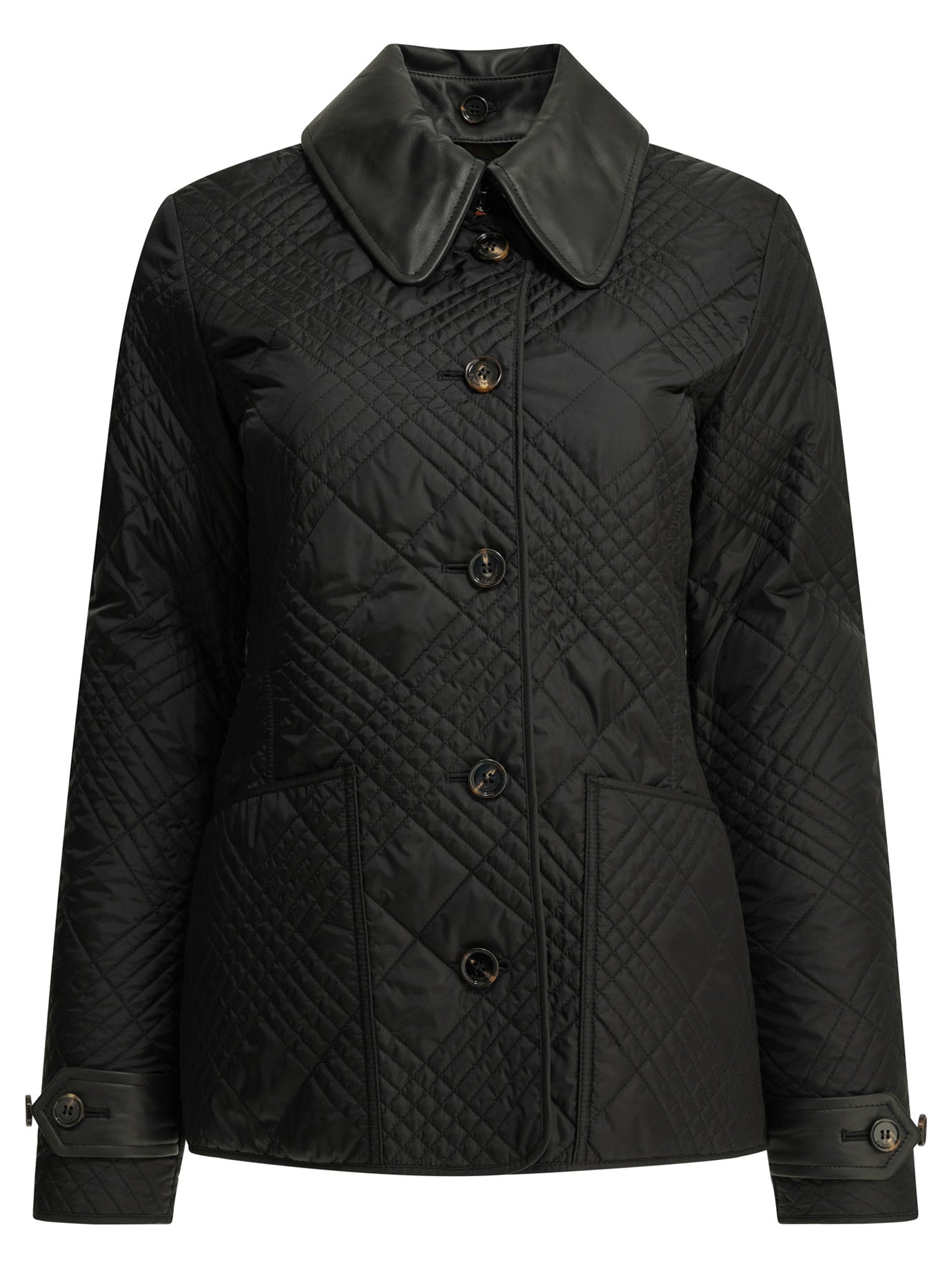 Burberry "Fernleigh" Quilted Jacket - Black