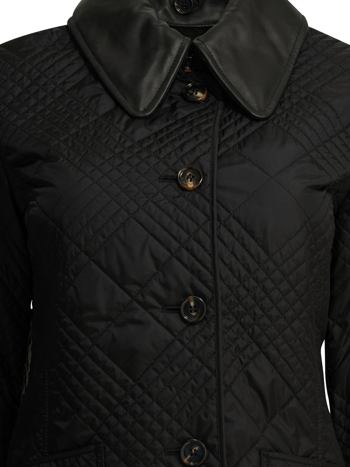 Burberry "Fernleigh" Quilted Jacket - Black