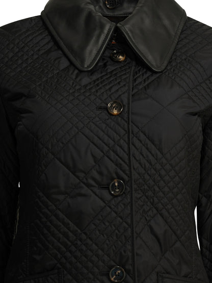 Burberry "Fernleigh" Quilted Jacket - Black