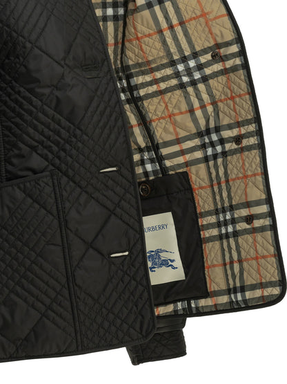 Burberry "Fernleigh" Quilted Jacket - Black