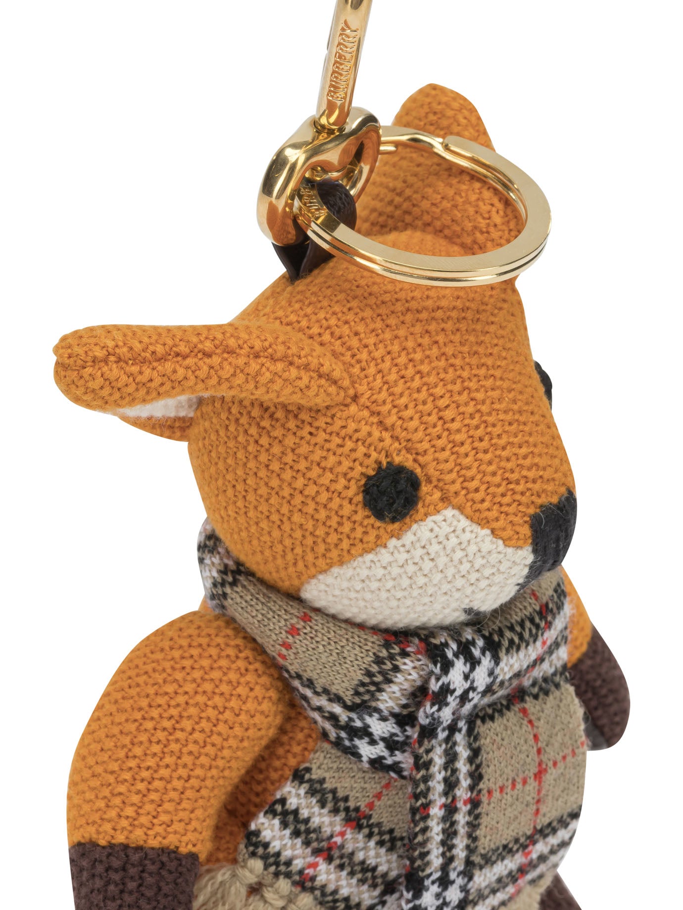 Burberry "Fox" Charm - Orange