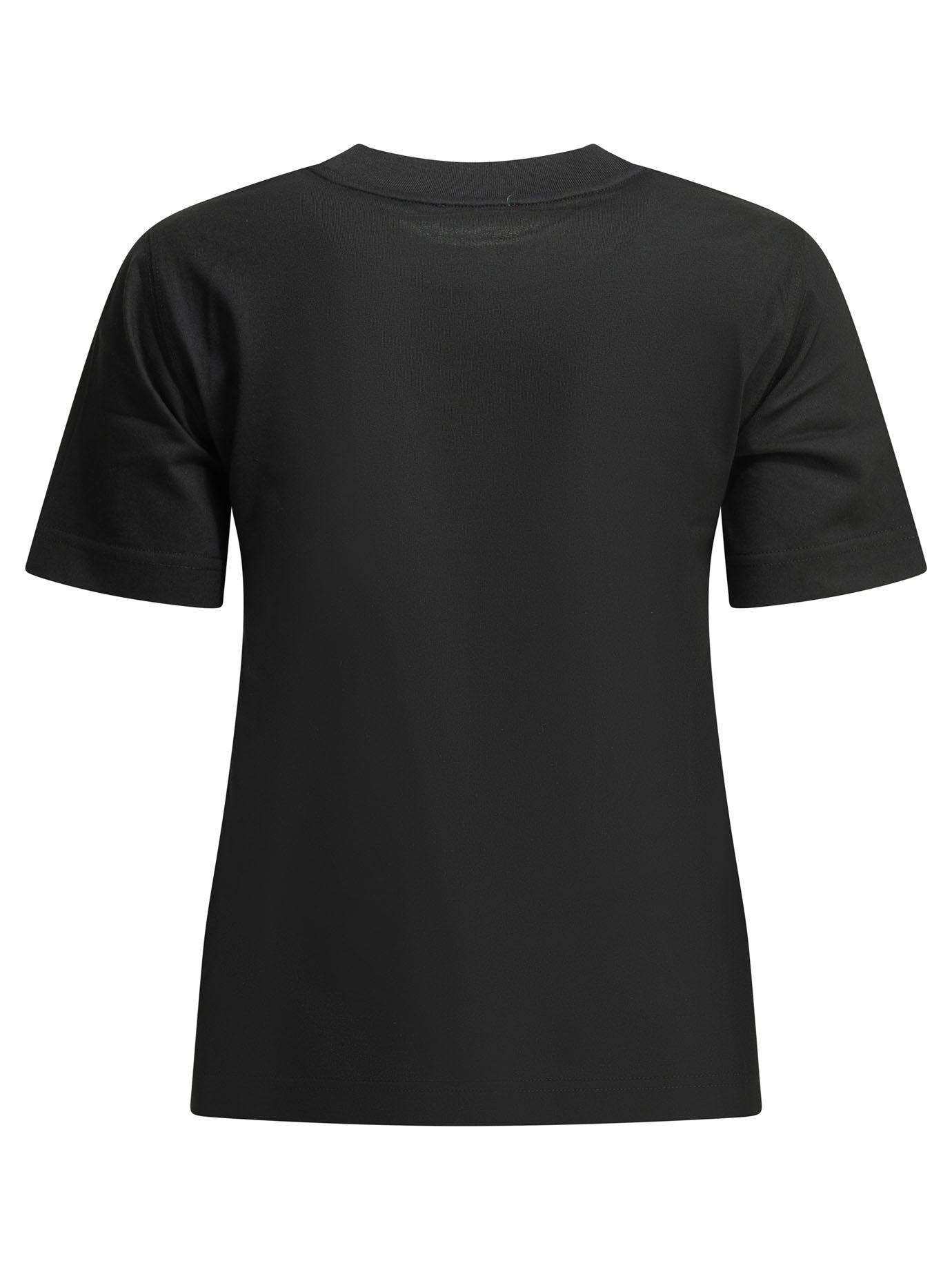 Burberry "Knight Check" crewneck T-shirt - Black