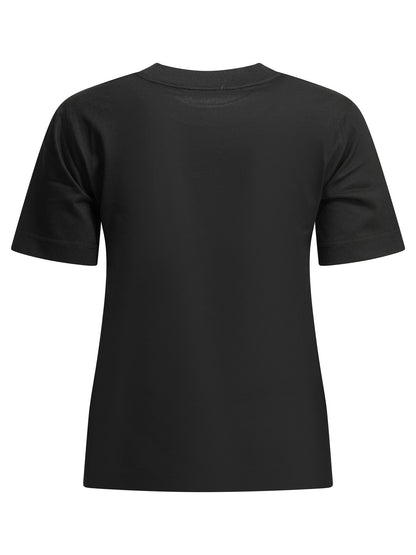 Burberry "Knight Check" crewneck T-shirt - Black