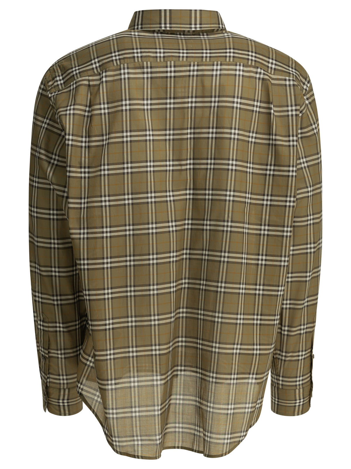 Burberry "Radmar Check" Casual Shirt - Green