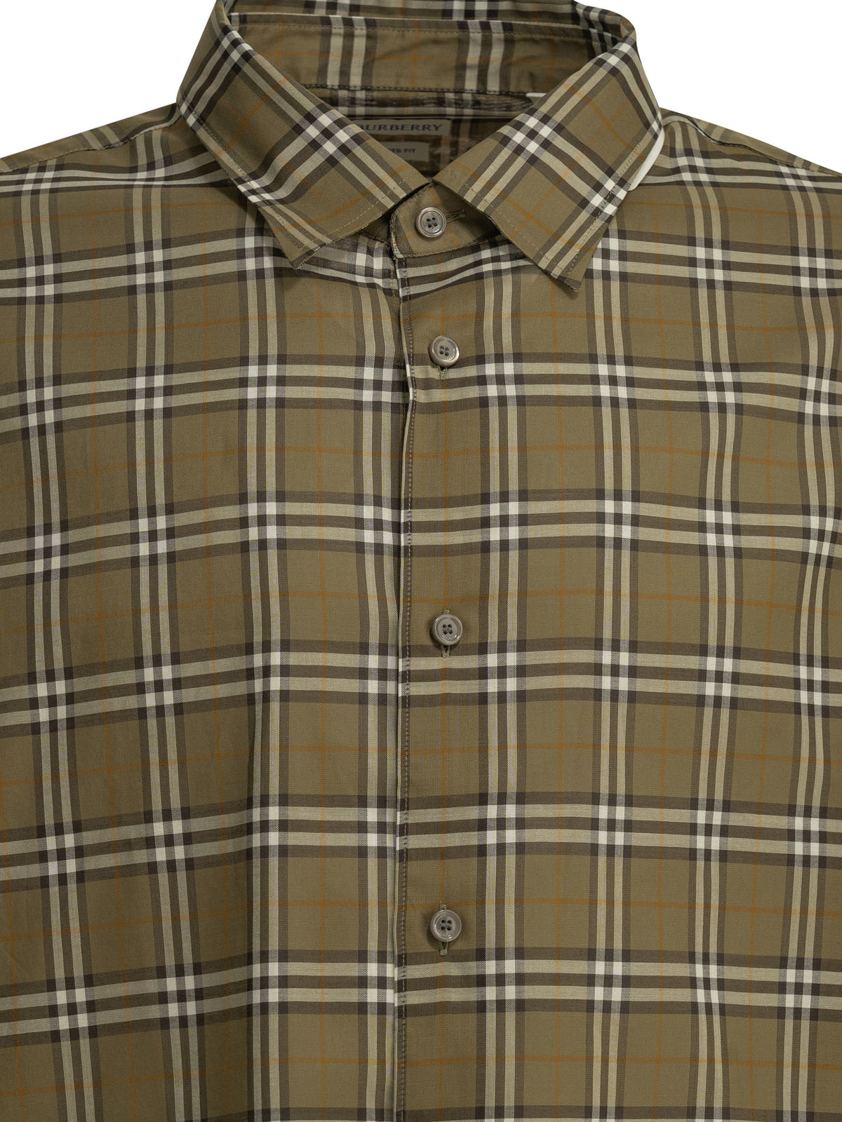 Burberry "Radmar Check" Casual Shirt - Green