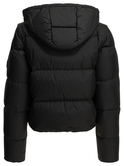 Burberry "Langdale" Short Down Jacket - Black
