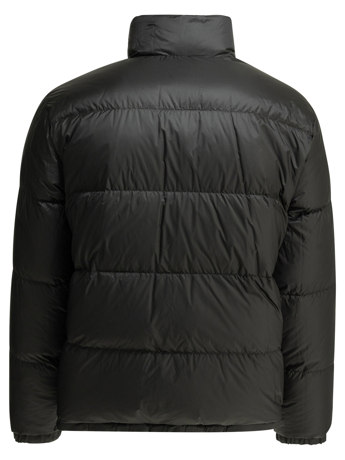 Burberry "Snowdon Check Reversible" Short Down Jacket - Beige