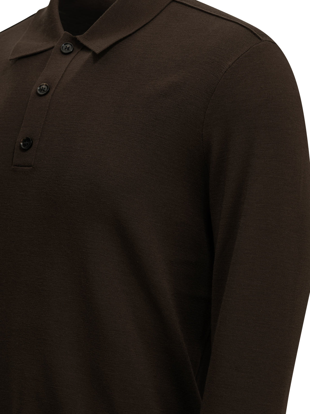 Burberry "Marcus" Polo Sweater - Brown
