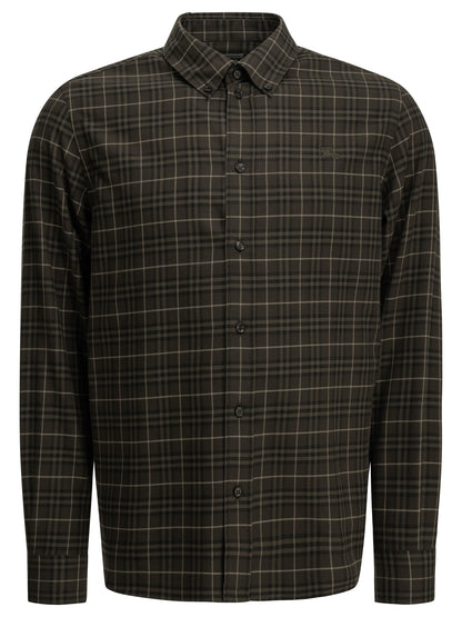 Burberry "Robert" Casual Shirt - Brown