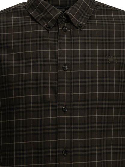 Burberry "Robert" Casual Shirt - Brown