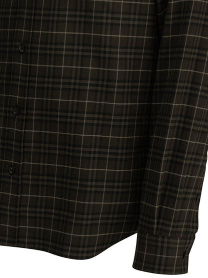 Burberry "Robert" Casual Shirt - Brown