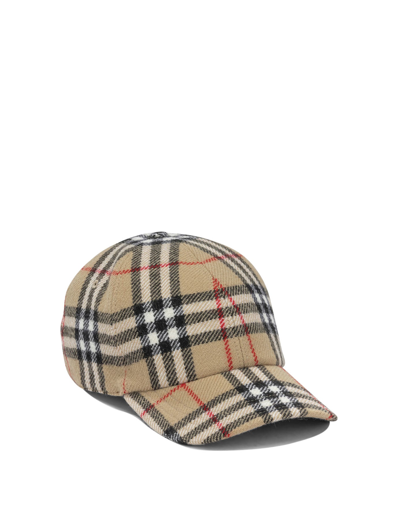 Burberry "Check" Baseball Cap - Beige