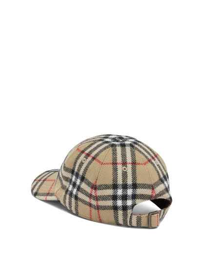 Burberry "Check" Baseball Cap - Beige