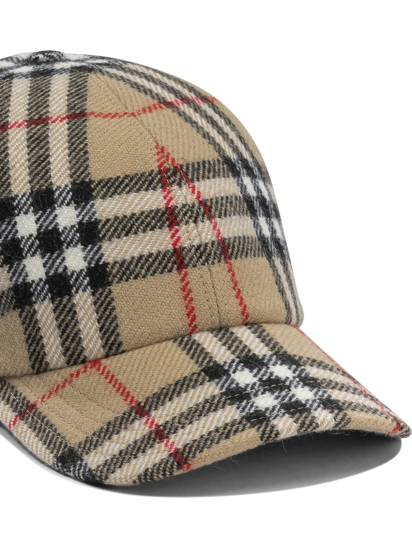 Burberry "Check" Baseball Cap - Beige