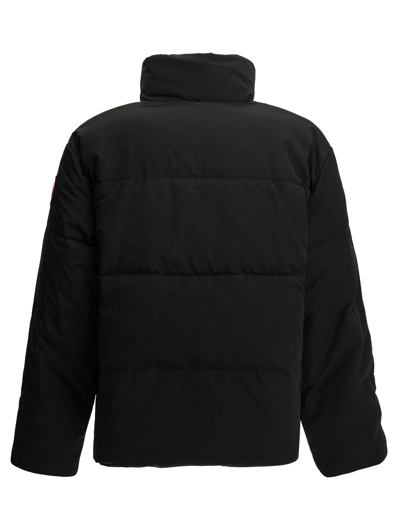 Canada Goose "Bayview" Short Down Jacket - Black
