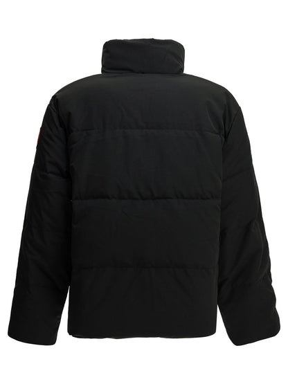 Canada Goose "Bayview" Short Down Jacket - Black
