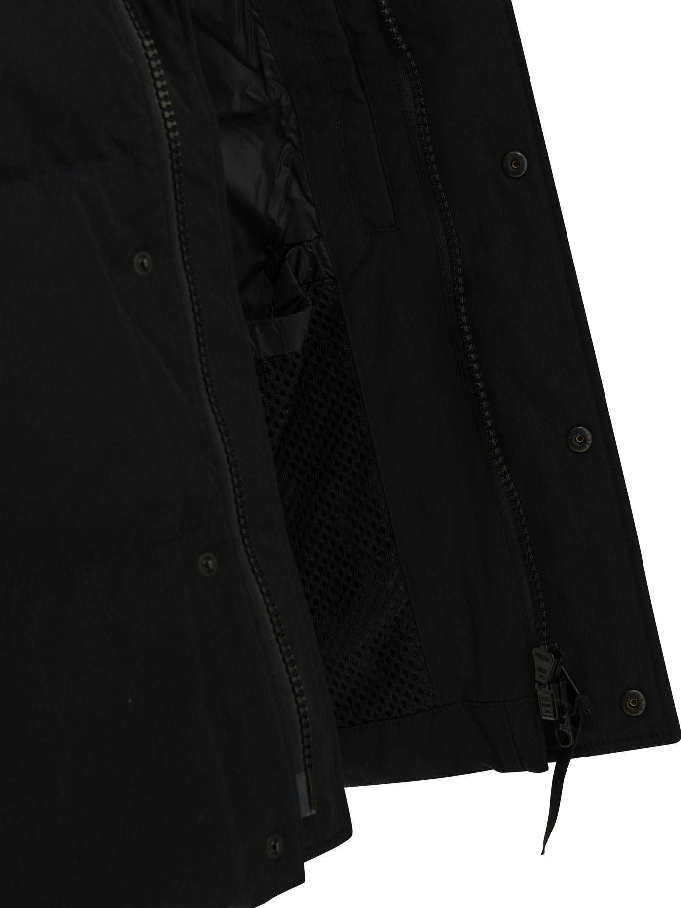Canada Goose "Bayview" Short Down Jacket - Black