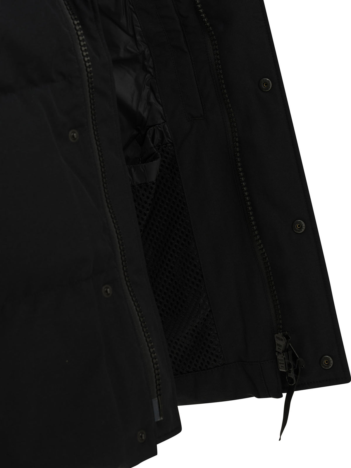 Canada Goose "Bayview" Short Down Jacket - Black