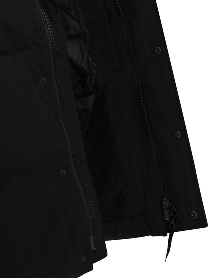 Canada Goose "Bayview" Short Down Jacket - Black