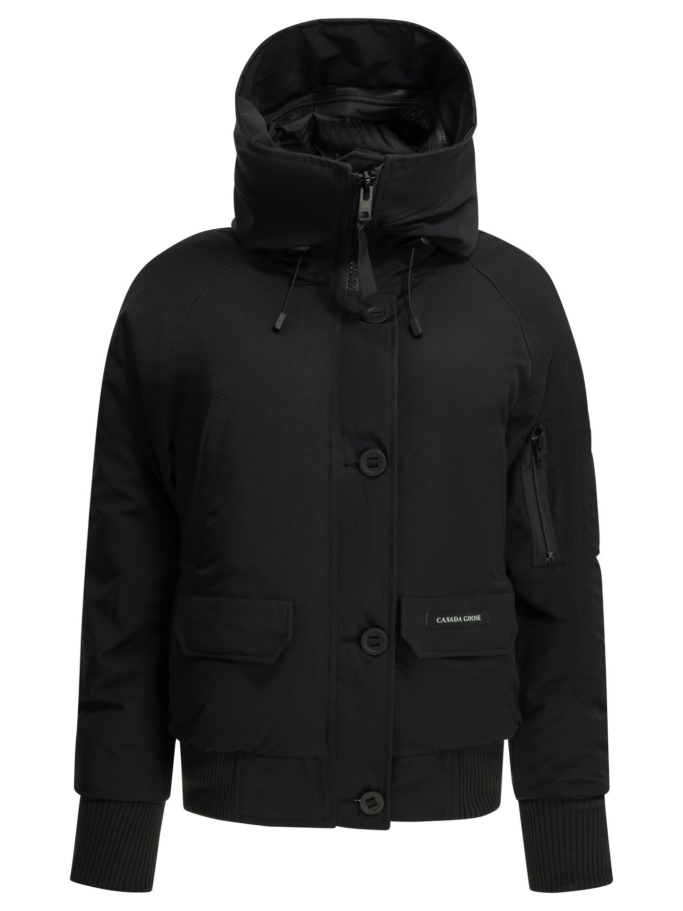 Canada Goose "Chilliwack" Short Down Jacket - Black