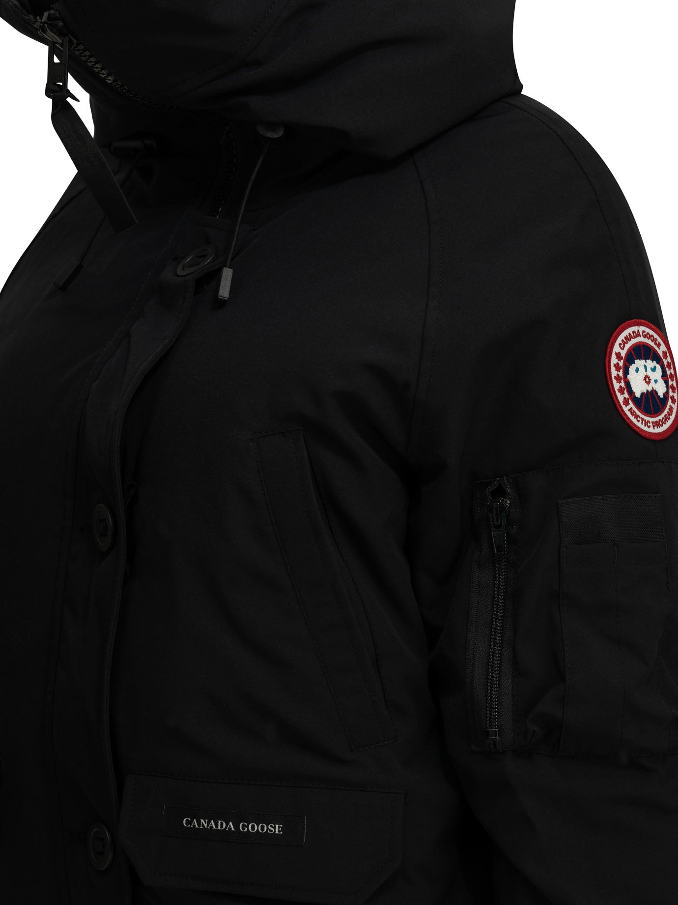 Canada Goose "Chilliwack" Short Down Jacket - Black
