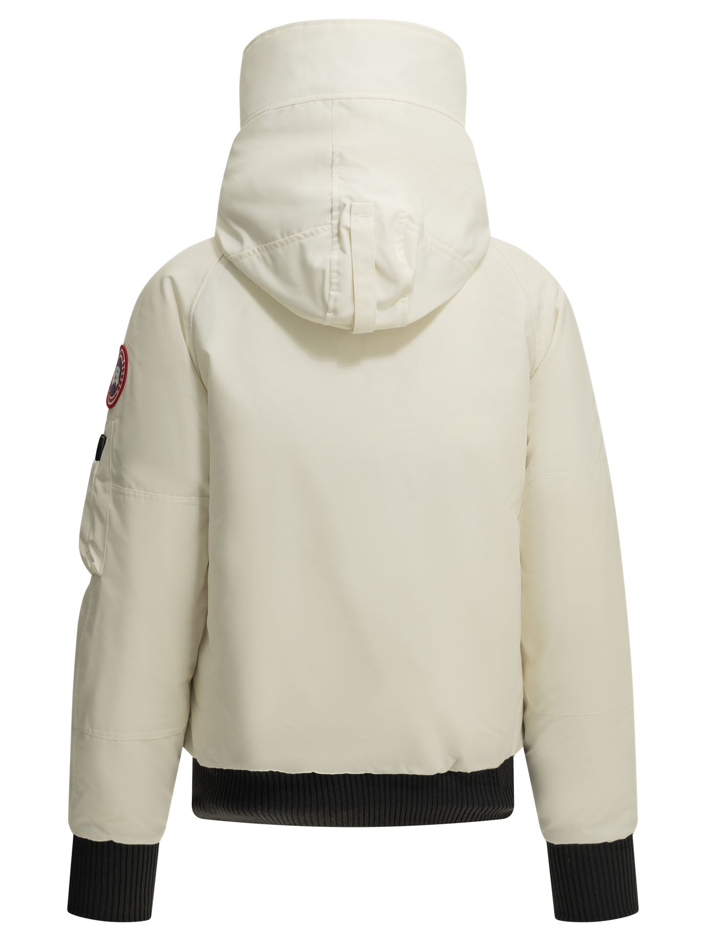 Canada Goose "Chilliwack" Short Down Jacket - White