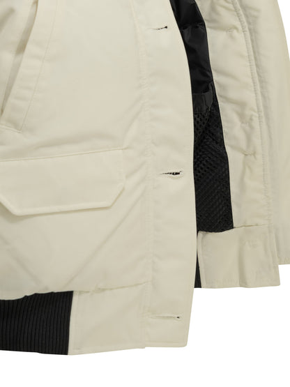 Canada Goose "Chilliwack" Short Down Jacket - White