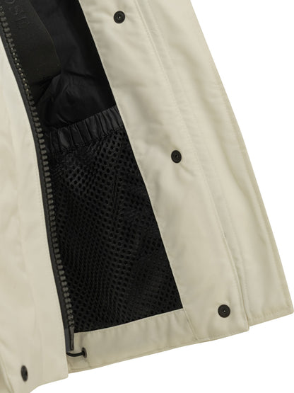 Canada Goose "Grandview" Short Down Jacket - White