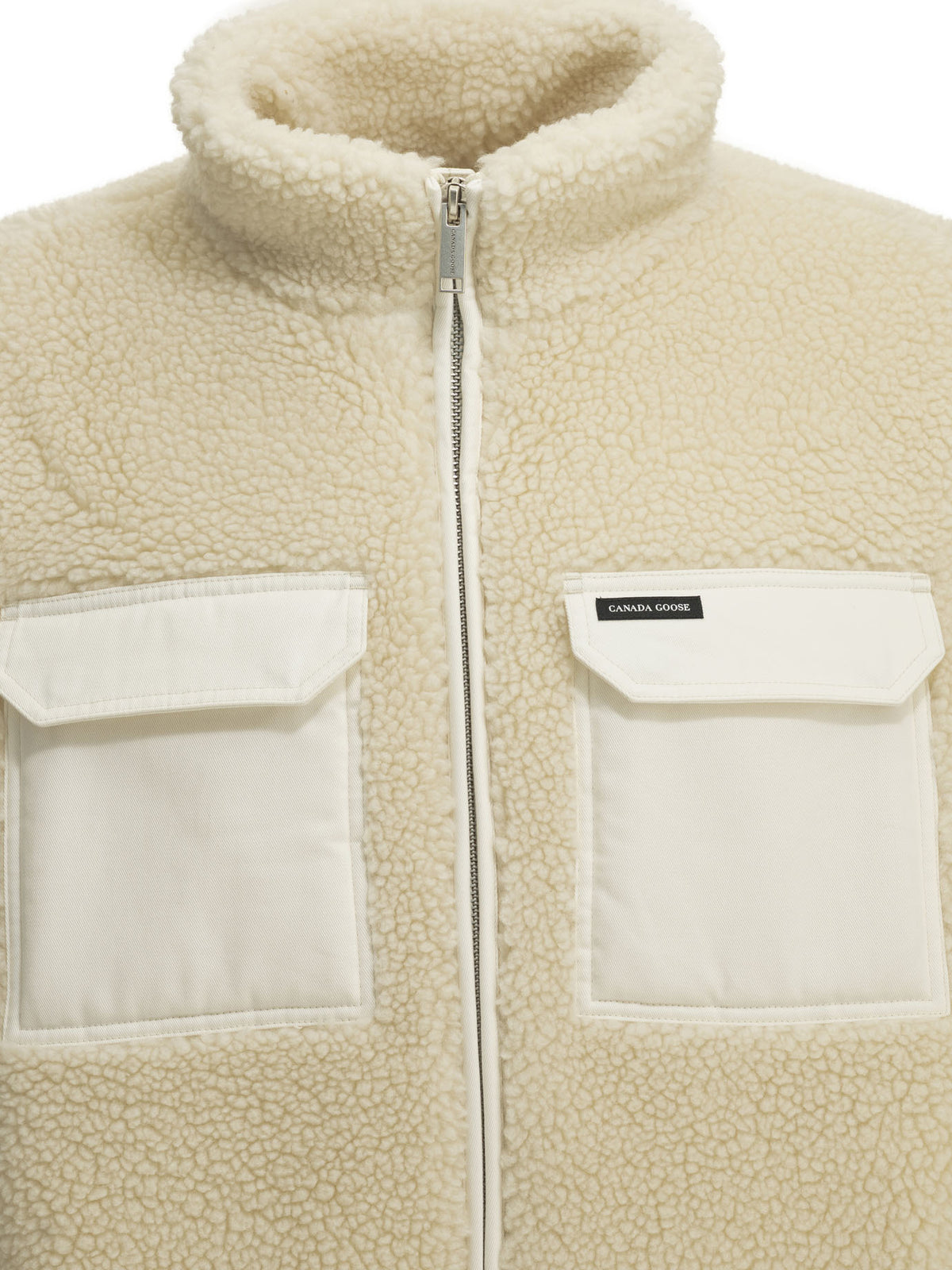 Canada Goose "Harrier" Fleece Jacket - White