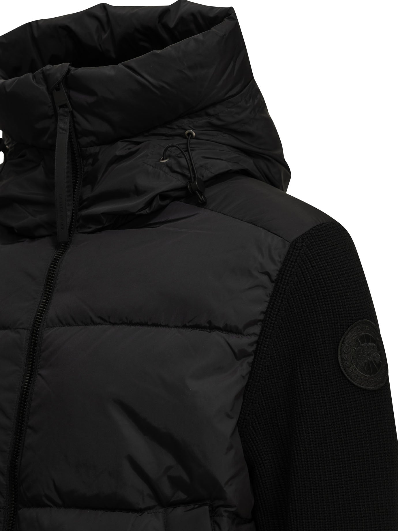Canada Goose "HyBridge® Grove" Short Down Jacket - Black