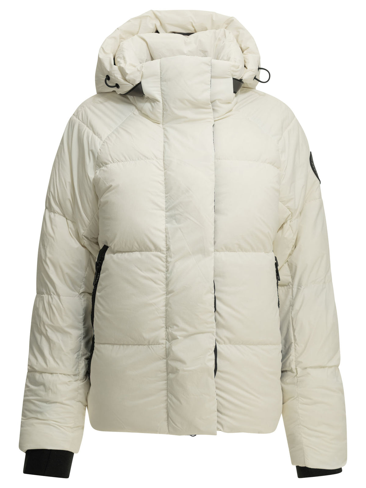 Canada Goose "Junction" Short Down Jacket - White